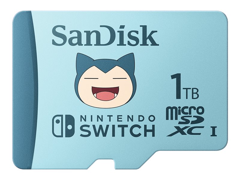 SanDisk Nintendo Switch Pokmon - Flash-Speicherkarte - 1 TB - Video Class V30 / UHS-I U3 - microSDXC