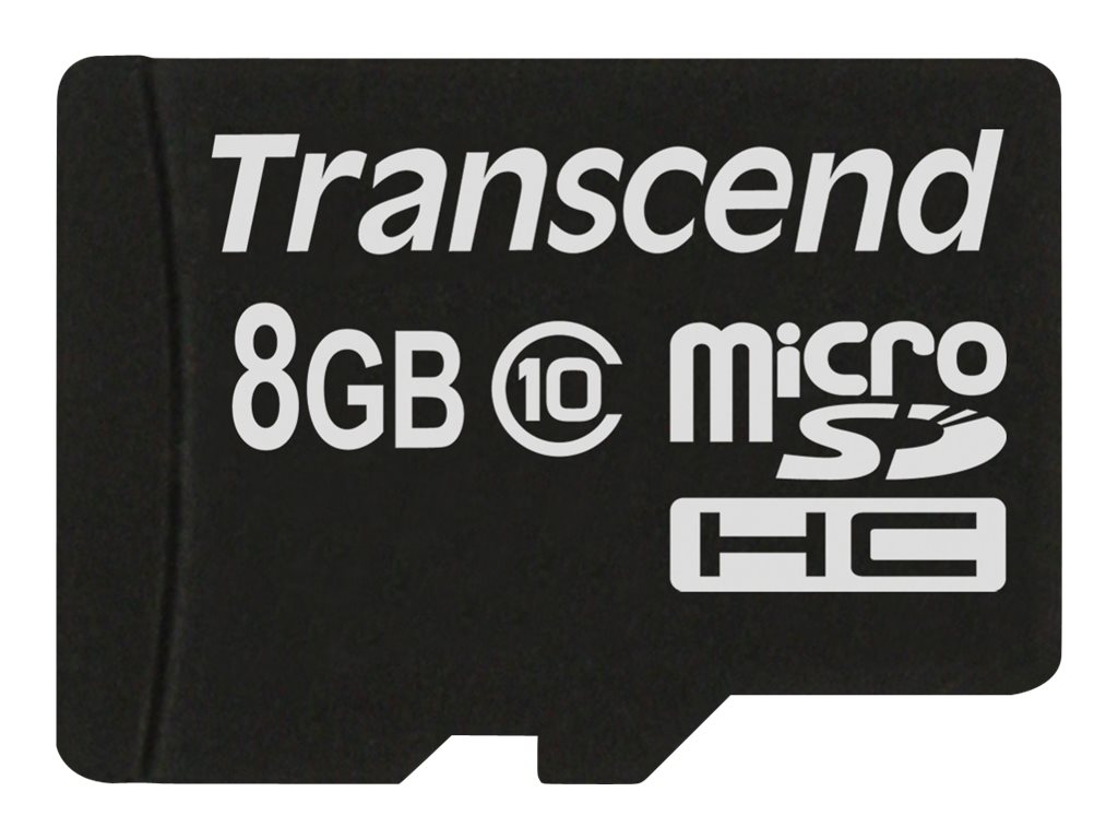 Transcend Premium - Flash-Speicherkarte - 8 GB - Class 10 - 133x - microSDHC