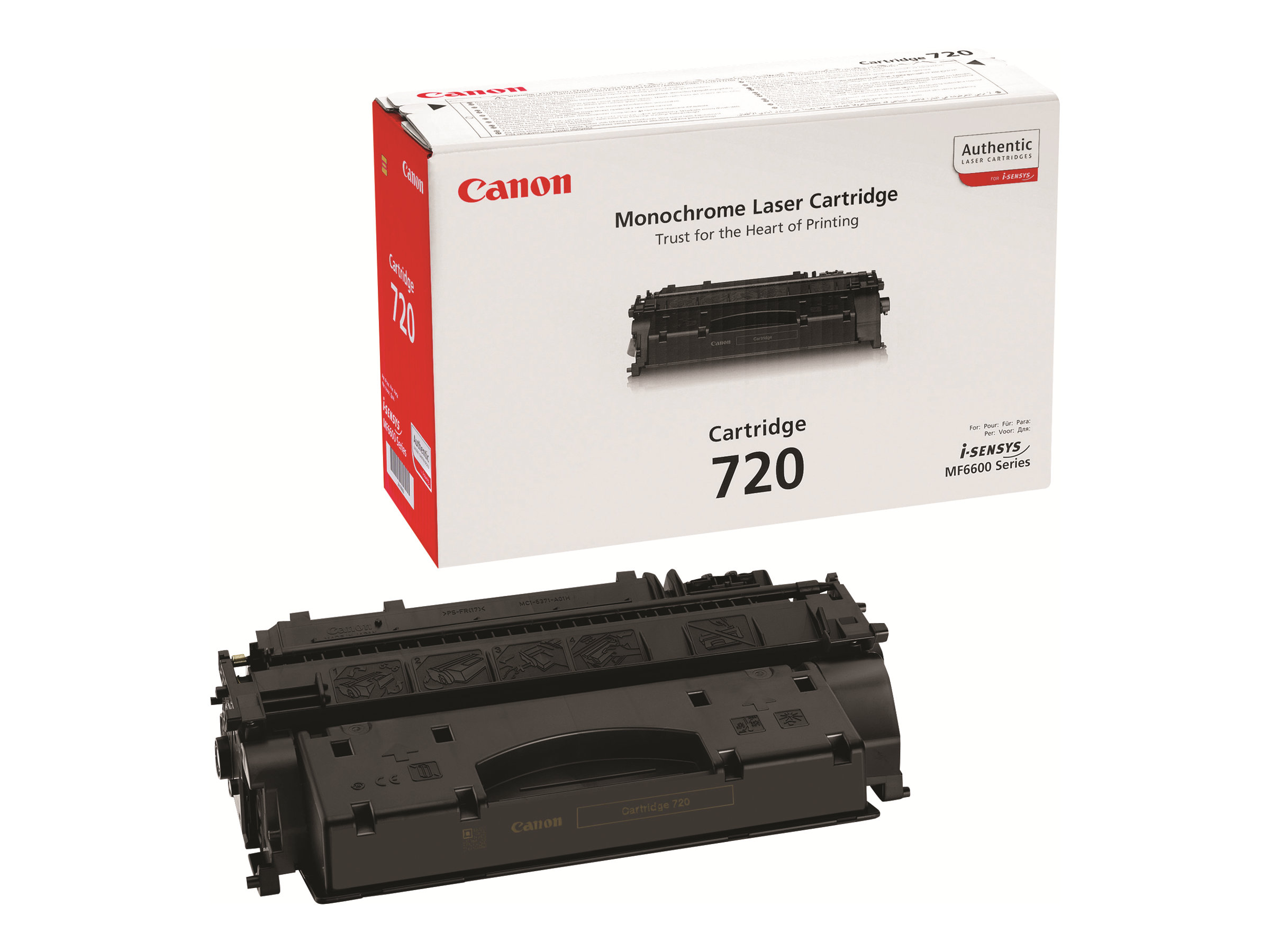 Canon CRG-720 - Schwarz - Original - Tonerpatrone - fr i-SENSYS MF6680DN