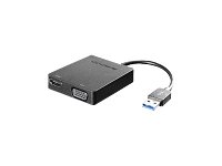 Lenovo Universal USB 3.0 to VGA/HDMI Adapter - Externer Videoadapter - USB 3.0 - HDMI, VGA