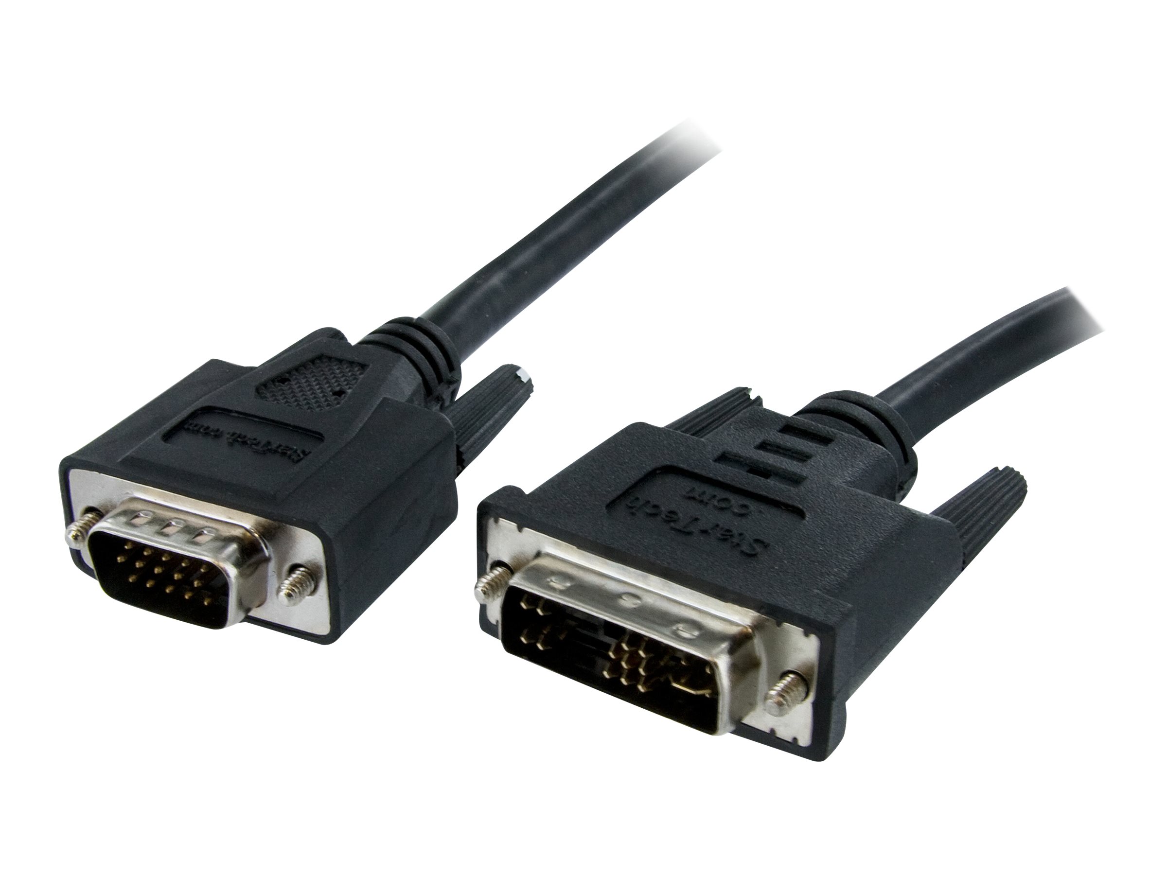 StarTech.com DVI auf VGA Monitorkabel 5 Meter - Stecker / Stecker - DVI-I 24+5 VGA (15Pin) - DVI-A analog VGA Kabel St/St 5m - V