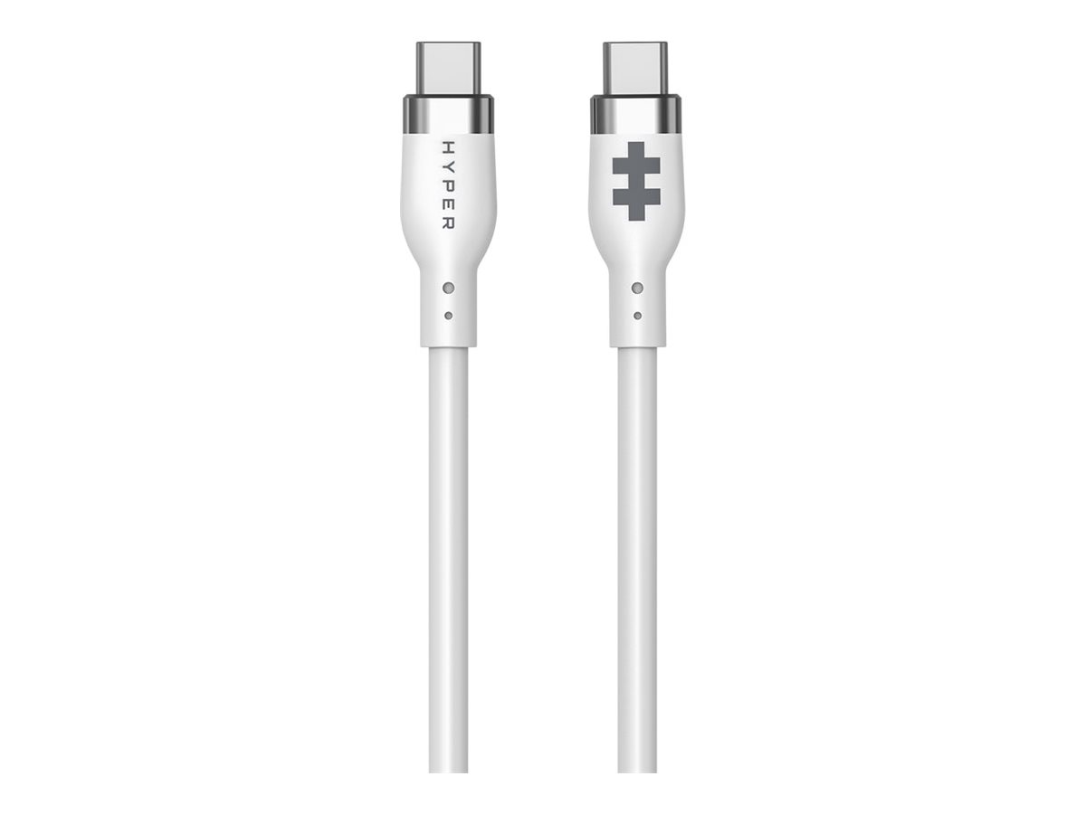 HyperJuice - USB-Kabel - 24 pin USB-C (M) zu 24 pin USB-C (M) - USB 2.0 - 1.5 m - USB Power Delivery (60W), Baureihe mit erweite