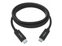 Vision Professional - USB-Kabel - 24 pin USB-C (M) zu 24 pin USB-C (M) - USB 3.1 Gen 2 / Thunderbolt 3 - 3 A - 1 m