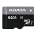 ADATA Premier - Flash-Speicherkarte (microSDXC-an-SD-Adapter inbegriffen) - 64 GB - UHS Class 1 / Class10 - microSDXC UHS-I