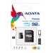 ADATA Premier UHS-I - Flash-Speicherkarte (microSDHC/SD-Adapter inbegriffen) - 32 GB - UHS Class 1 / Class10 - microSDHC UHS-I