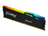 Kingston FURY Beast RGB - DDR5 - Modul - 32 GB - DIMM 288-PIN - 6000 MHz / PC5-48000