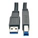 Tripp Lite 25ft USB 3.0 SuperSpeed Active Repeater Cable A Male/B Male 25' - USB-Kabel - USB Type B (M) zu USB Typ A (M) - USB 3