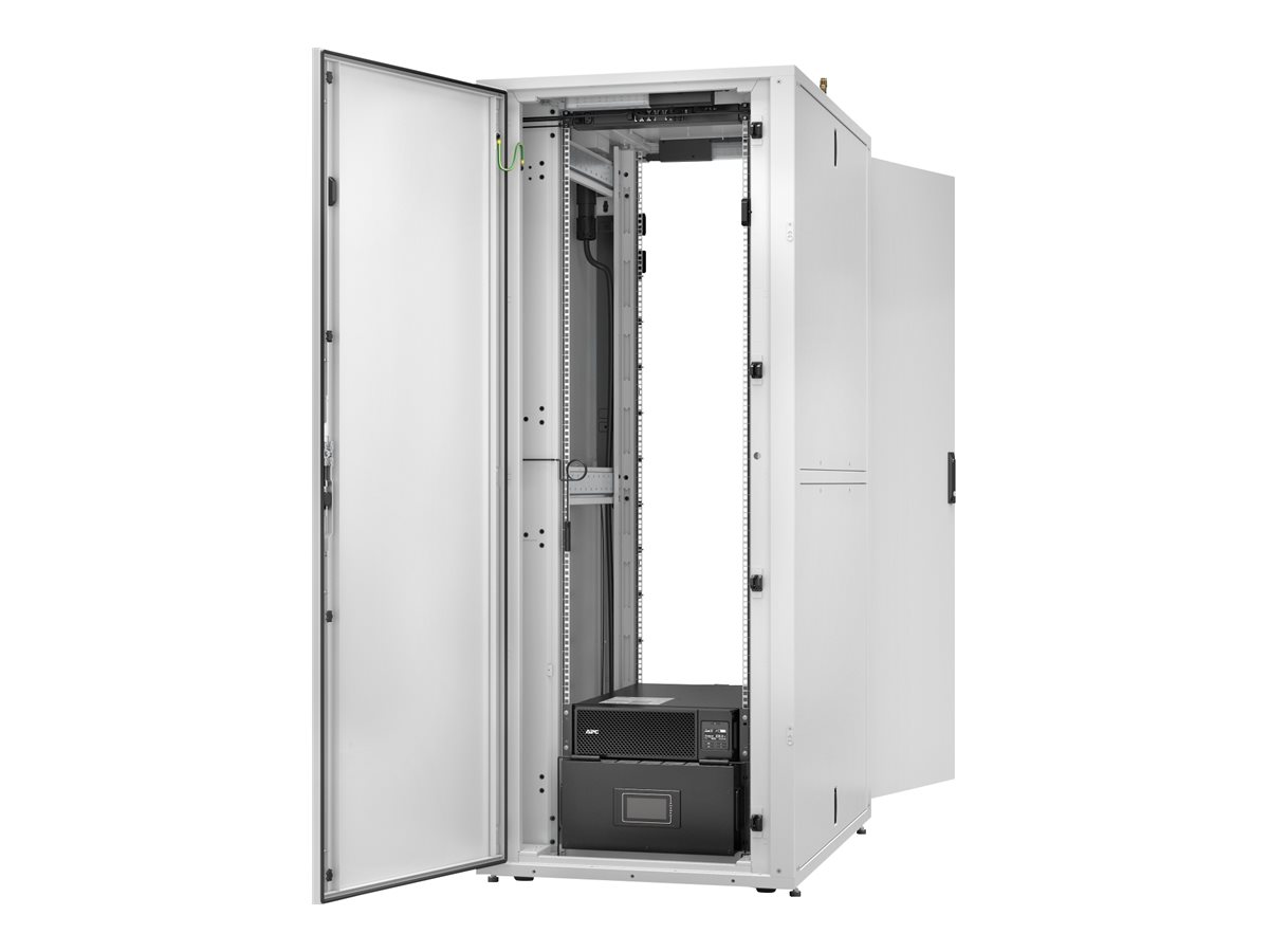 APC EcoStruxure - Schrank Netzwerkschrank - 5 kVA, 50 Hz, 200 x 80 x 120 cm, RM-K 1/4 hlung - Wechselstrom 230 V - 42HE