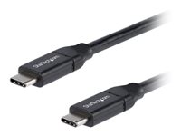 StarTech.com USB-C auf USB-C Kabel mit 5A Power Delivery - St/St - 50cm - USB 2.0 - USB-IF zertifiziert - USB Typ C Kabel