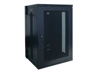 Tripp Lite 18U Wall Mount Rack Enclosure Server Cabinet Hinged w/ Door & Sides - Schrank Netzwerkschrank - geeignet fr Wandmont