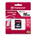 Transcend - Flash-Speicherkarte - 16 GB - Class 10 - SDHC