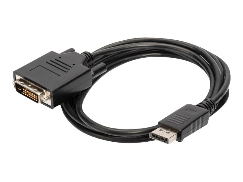 ASSMANN - Adapterkabel - DisplayPort (M) zu DVI-D (M) - 2 m - 1080p-Untersttzung - Schwarz (Packung mit 10)