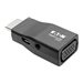 Eaton Tripp Lite Series Compact HDMI to VGA Adapter with Audio (M/F), 1920 x 1200 (1080p) @ 60 Hz - Videokonverter - HDMI - VGA 