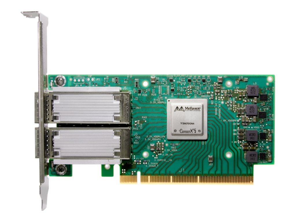 Lenovo ThinkSystem Mellanox ConnectX-5 Ex Low-Latency - Netzwerkadapter - PCIe 4.0 x16 Low-Profile - Gigabit Ethernet / 10Gb Eth