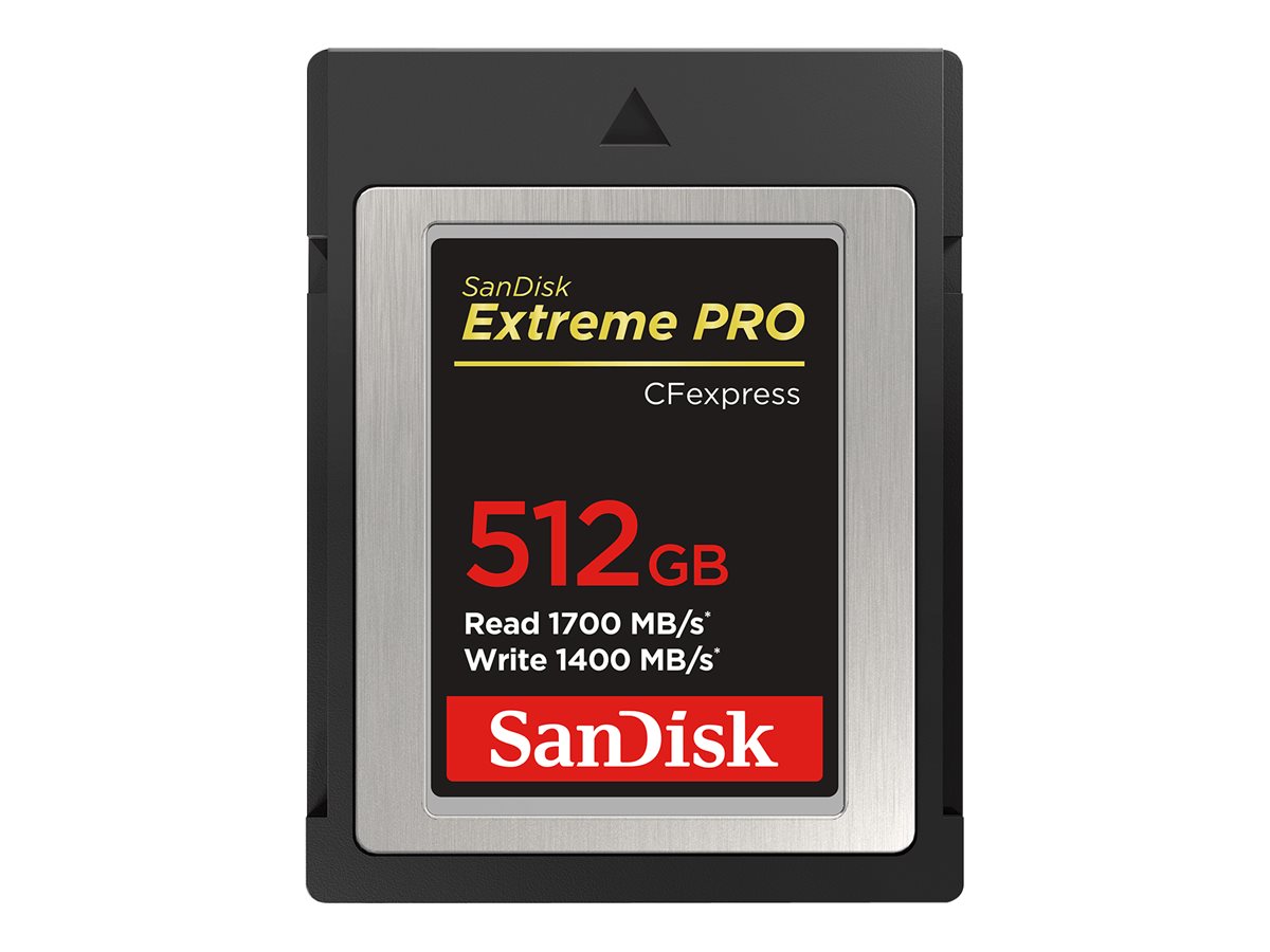 SanDisk Extreme Pro - Flash-Speicherkarte - 512 GB - CFexpress