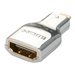 Lindy CROMO - HDMI-Adapter - 19 pin micro HDMI Type D mnnlich zu HDMI weiblich - abgeschirmt