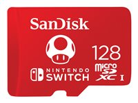 SanDisk - Flash-Speicherkarte - 128 GB - UHS-I U3 - microSDXC UHS-I - fr Nintendo Switch