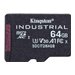 Kingston Industrial - Flash-Speicherkarte - 64 GB - A1 / Video Class V30 / UHS-I U3 / Class10 - microSDXC UHS-I