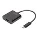 DIGITUS - Externer Videoadapter - USB-C 3.1 - HDMI - Schwarz