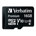 Verbatim - Flash-Speicherkarte (microSDHC/SD-Adapter inbegriffen) - 16 GB - Class 10 - microSDHC