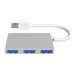 ICY BOX IB-Hub1402 - Hub - 4 x SuperSpeed USB 3.0 - Desktop