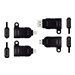 VISION Professional - Video-/Audio-/Datenkabel-Kit - Schwarz