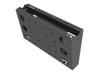 Peerless Custom Slim Tilt Mount with PC Holder DS509 - Befestigungskit (Wandbefestigung) - fr LCD-Display/CPU - Schwarz - Bilds