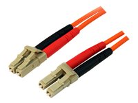 StarTech.com 3m Fiber Optic Cable - Multimode Duplex 50/125 - LSZH - LC/LC - OM2 - LC to LC Fiber Patch Cable