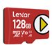 Lexar PLAY - Flash-Speicherkarte - 128 GB - A1 / Video Class V10 / UHS-I U1 / Class10 - microSDXC UHS-I