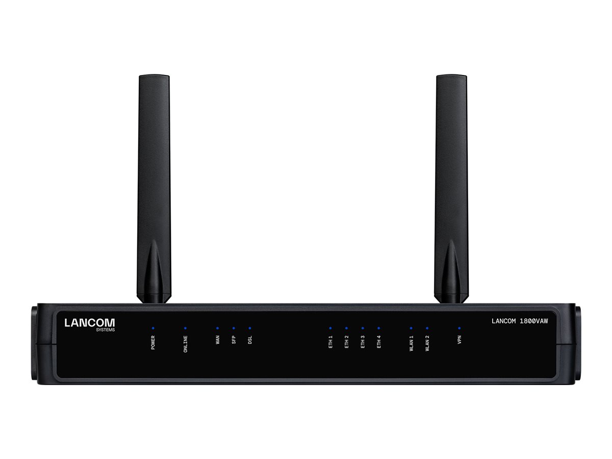 LANCOM 1800VAW - Wireless Router - DSL-Modem - Wi-Fi 6 - Dual-Band - VoIP-Gateway