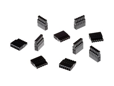 AXIS Connector A 6-pin 2.5 Straight - Kamerastecker (Packung mit 10) - f 1/4 r AXIS P1385-E, Q1656-BE, Q1656-BLE