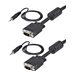 StarTech.com 5 m Monitor VGA Koaxial Videokabel mit Audio fr hohe Auflsung - HD15 Stecker/Stecker - VGA-Kabel - HD-15 (VGA), m