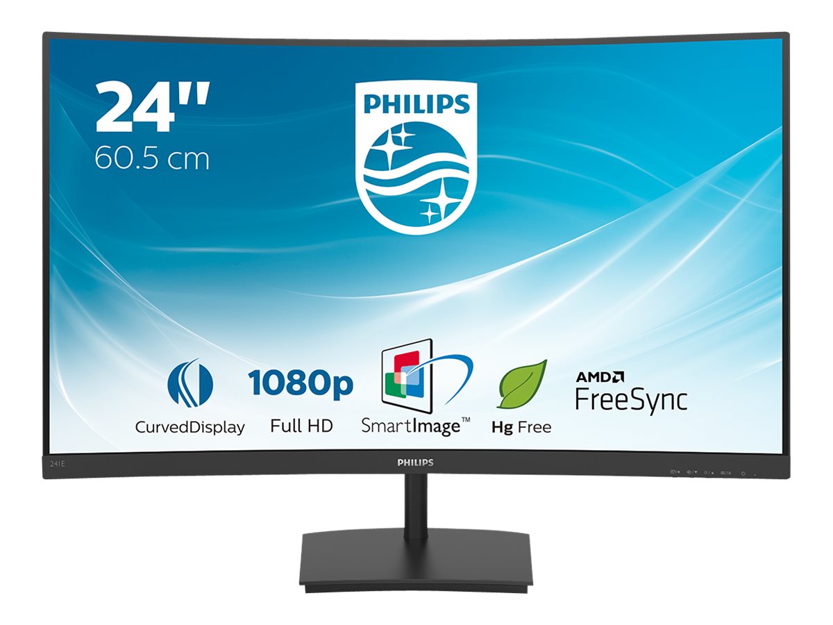 Philips E-line 241E1SC - LED-Monitor mit CH Garantie - gebogen - 61 cm (24