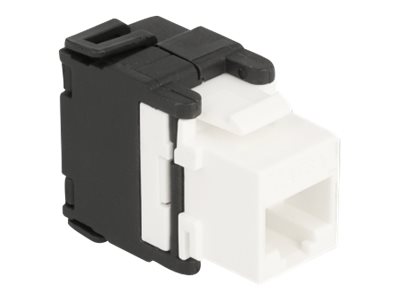 Delock - Keystone Jack - 180 - CAT 6a - RJ-45, LSA - weiss