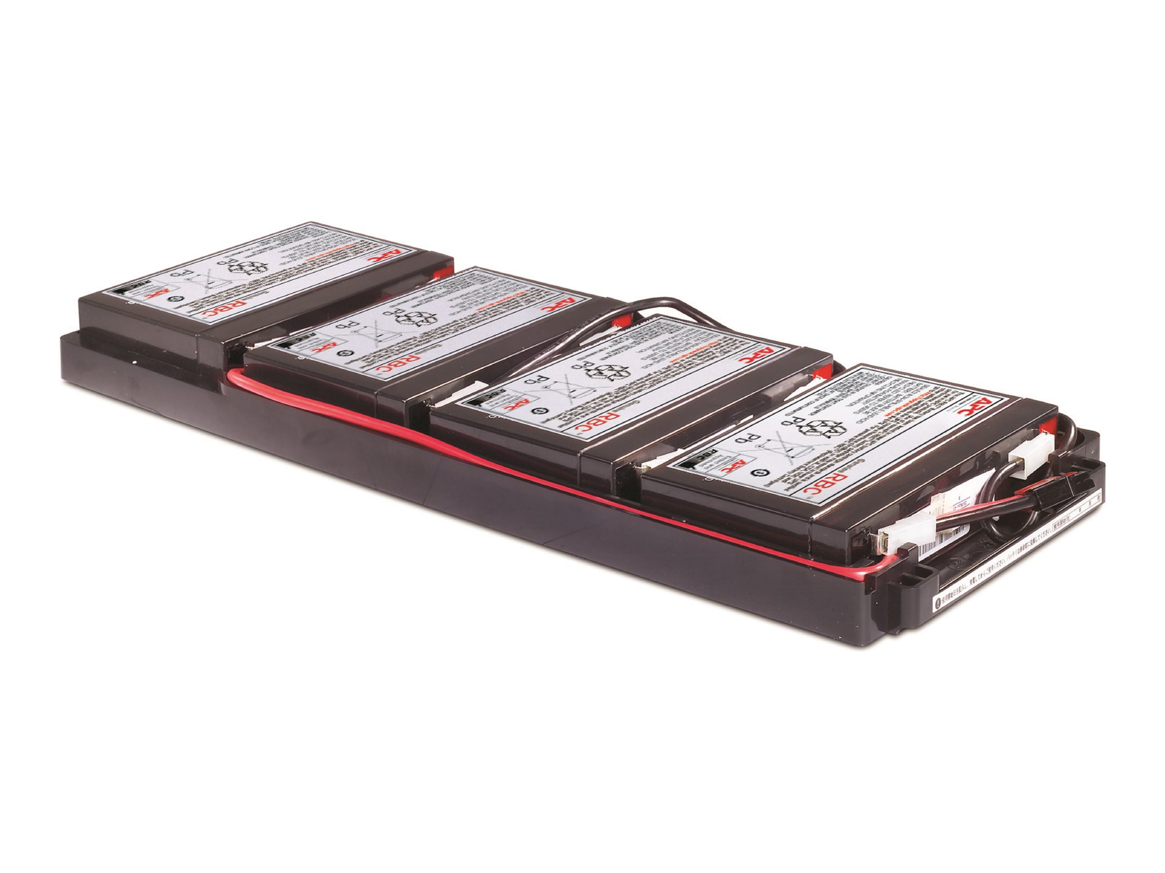 APC Replacement Battery Cartridge #34 - USV-Akku - Bleisure - Schwarz - fr P/N: SUA1000RM1U, SUA1000RMI1U, SUA750RM1U, SUA750R