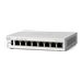 Cisco Catalyst 1200-8T-D - Switch - Gigabit-Ethernet - L3 - Smart - 8 x 10/100/1000