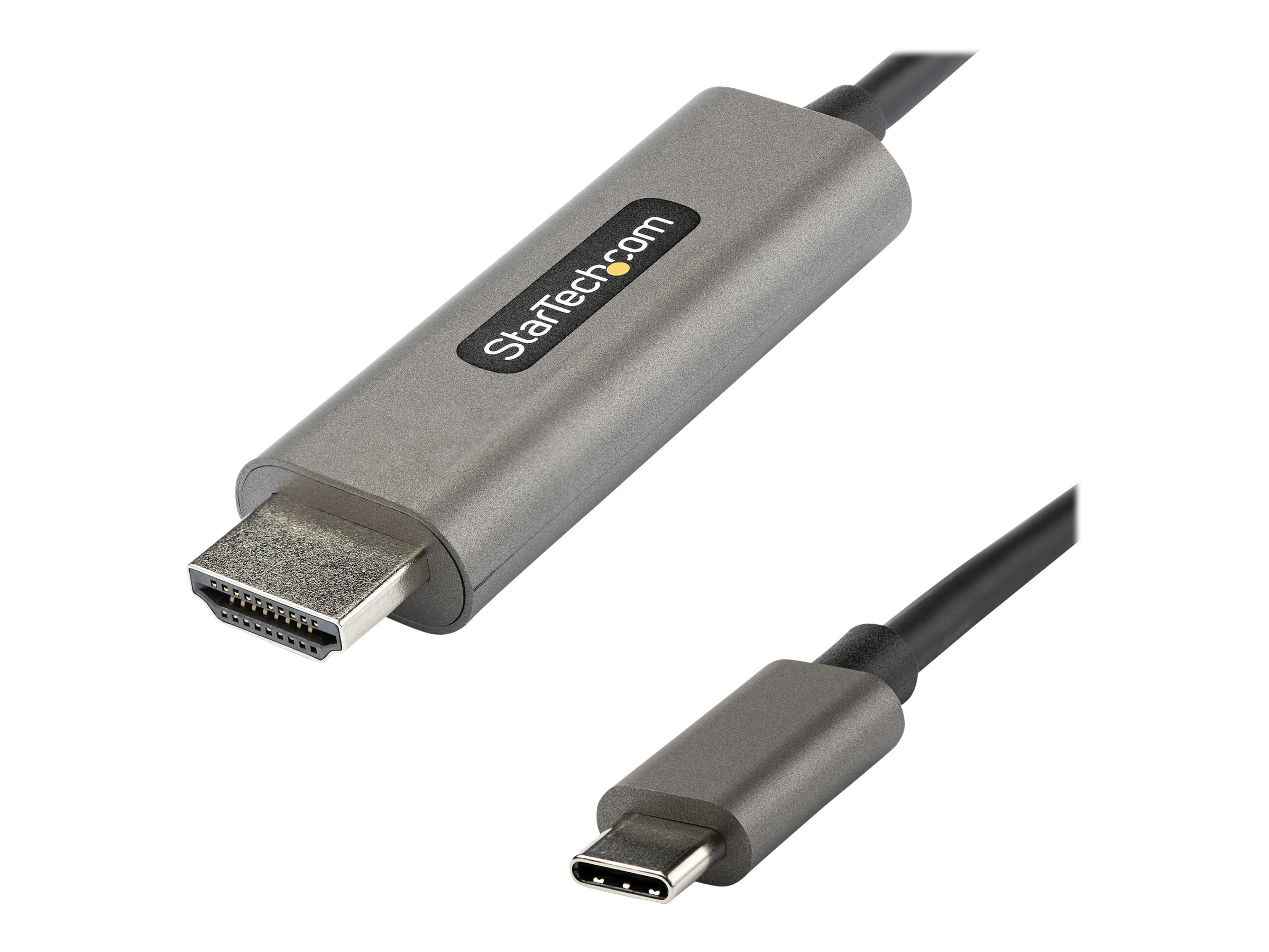 StarTech.com 1m USB-C auf HDMI Kabel 4K 60Hz mit HDR10 - Ultra HD Video Adapter Kabel - DP 1.4 Alt Mode HBR3 (CDP2HDMM1MH) - Ada
