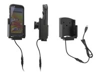 Zebra - Handheld-Ladestation - mit schwenkbarem Neigungswinkel und einem 1,20 m langen USB-Kabel mit robuster Manschette - Ausga