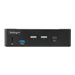 StarTech.com 2-Port DisplayPort KVM Switch, 8K 60Hz / 4K 144Hz, Single Display, DP 1.4, 2x USB 3.0 Ports, 4x USB 2.0 HID Ports, 