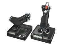 Logitech X52 Professional H.O.T.A.S. - Joystick und Gasregler - kabelgebunden - fr PC