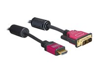 Delock - Adapterkabel - Single Link - HDMI mnnlich zu DVI-D mnnlich - 5 m