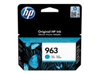 HP 963 - 10.74 ml - Cyan - original - Tintenpatrone - fr Officejet Pro 9010, 9012, 9014, 9015, 9016, 9019, 9020, 9022, 9025