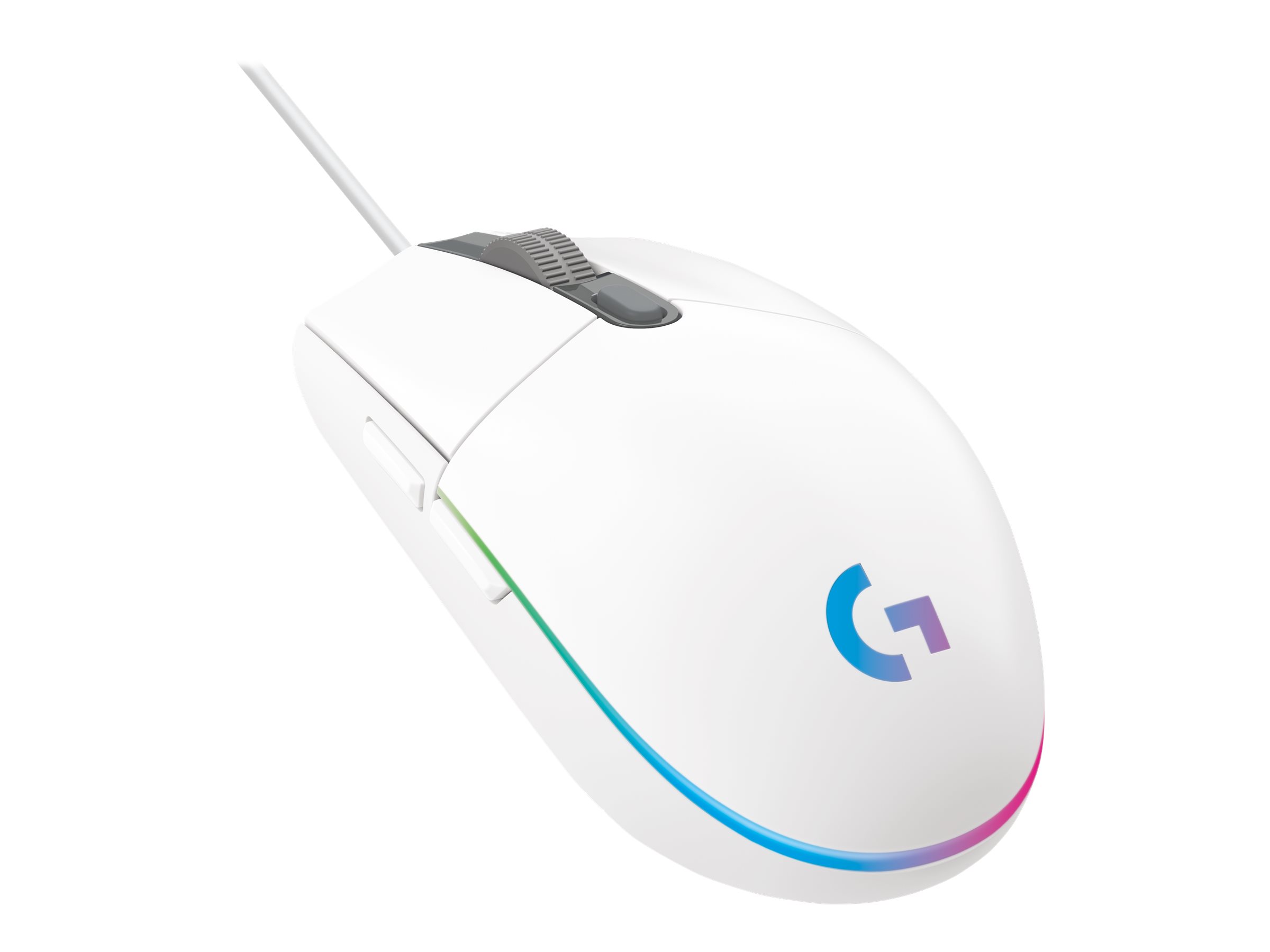 Logitech Gaming Mouse G203 LIGHTSYNC - Maus - optisch - 6 Tasten - kabelgebunden - USB