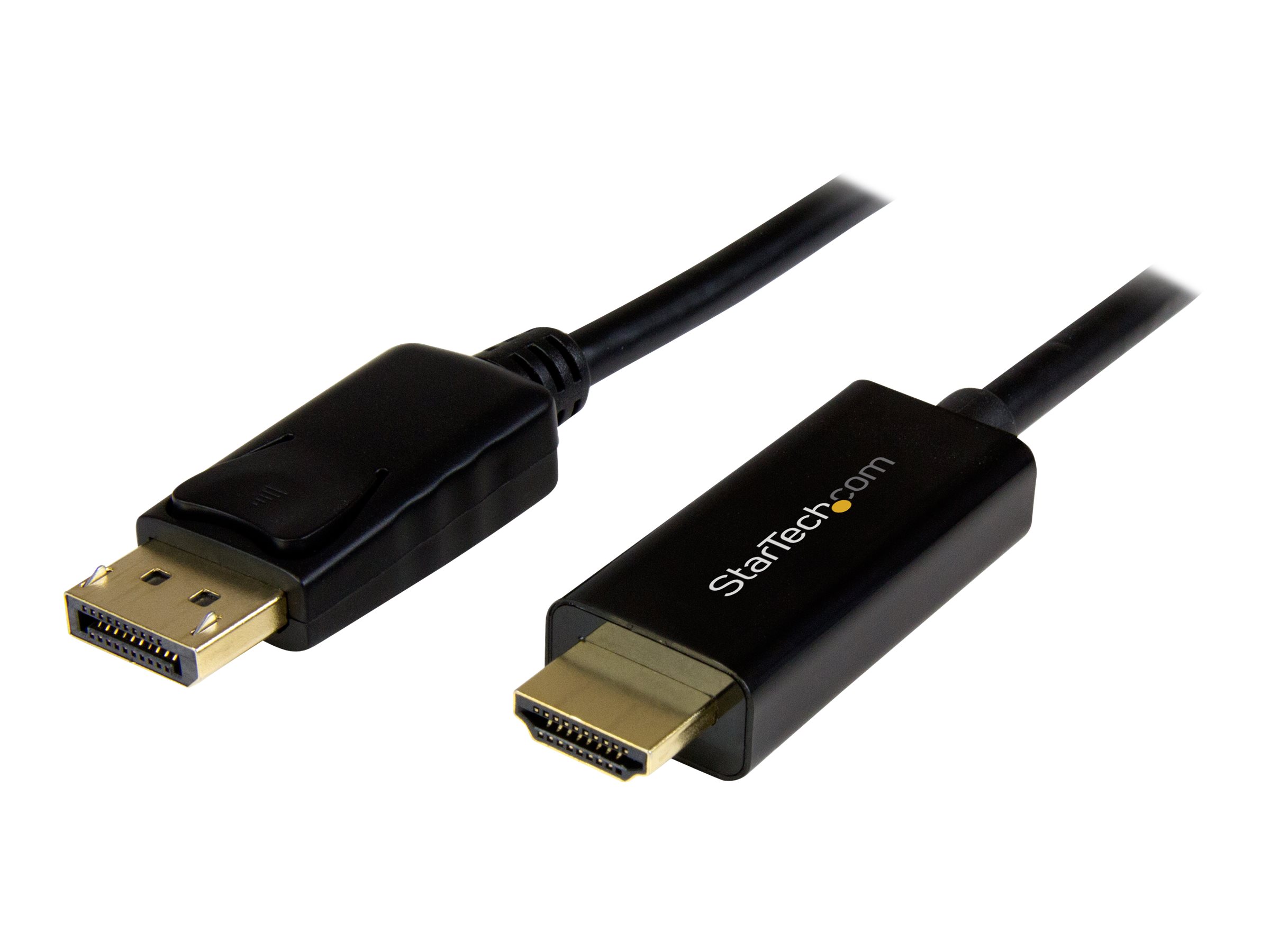 StarTech.com 1m DisplayPort auf HDMI Konverterkabel - 4K - DP auf HDMI Adapter mit Kabel - Ultra HD 4K - St/St - Adapterkabel