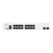 Cisco Catalyst 1300-16T-2G - Switch - L3 - managed - 16 x 10/100/1000Base-T + 2 x Gigabit Ethernet SFP - an Rack montierbar