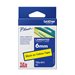 Brother TZe-611 - Schwarz auf Gelb - Rolle (0,6 cm) 1 Kassette(n) laminiertes Band - fr Brother PT-D210, D600, H110; P-Touch PT