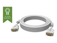 Vision Techconnect - VGA-Kabel - HD-15 (VGA) (M) zu HD-15 (VGA) (M) - 5 m - weiss