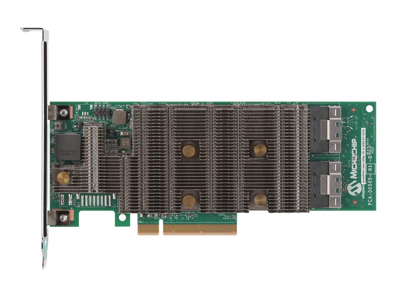 Microchip Adaptec DuoConnect 3204-8i/e - Speichercontroller (RAID) - 8 Sender/Kanal - SATA 6Gb/s / SAS 24Gb/s / PCIe 4.0 (NVMe) 