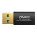 Vision Professional - USB-Adapter - USB Typ A (M) zu 24 pin USB-C (W) - USB 3.0 - Schwarz