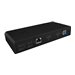 ICY BOX IB-DK2251AC - Dockingstation - USB-C / USB 3.0 - 2 x HDMI - 1GbE